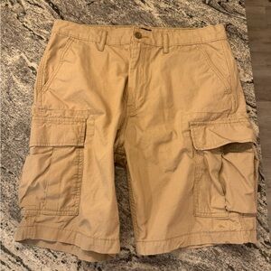 Levi's Beige Cargo Shorts for Men